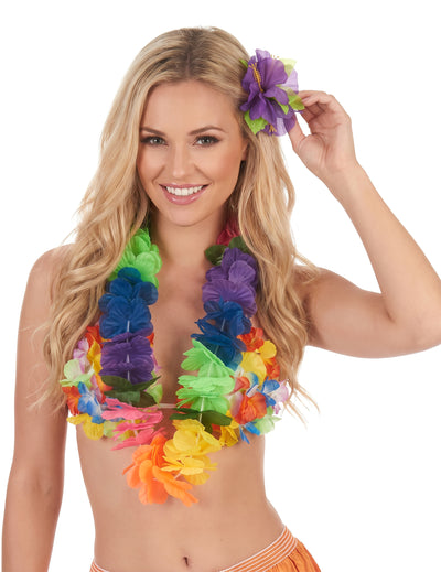 Hawaii-Halskette bunt