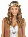 Hippie-Kette aus Metall für Erwachsene