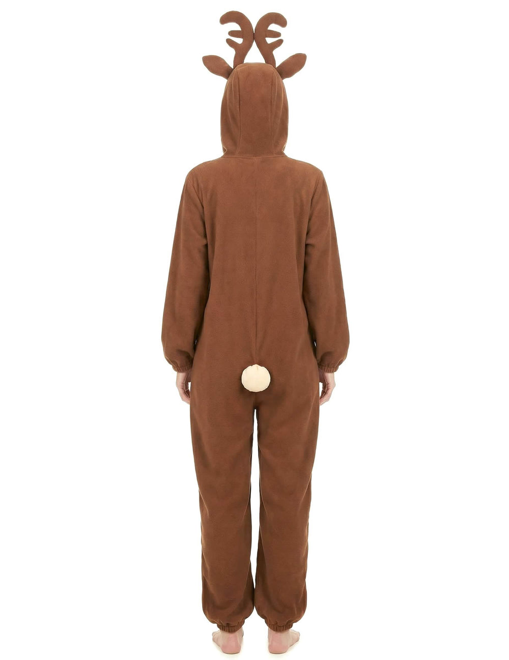 Rückansicht des Rentner-Hoodie-Overalls für Damen