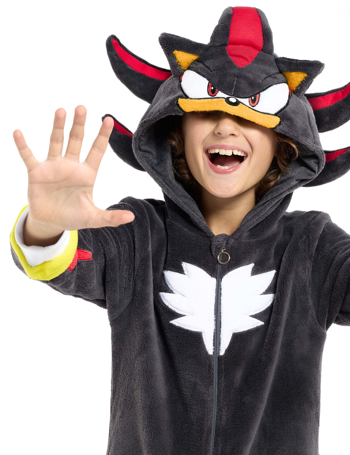 Gros plan sur le haut de la combinaison Shadow Sonic™