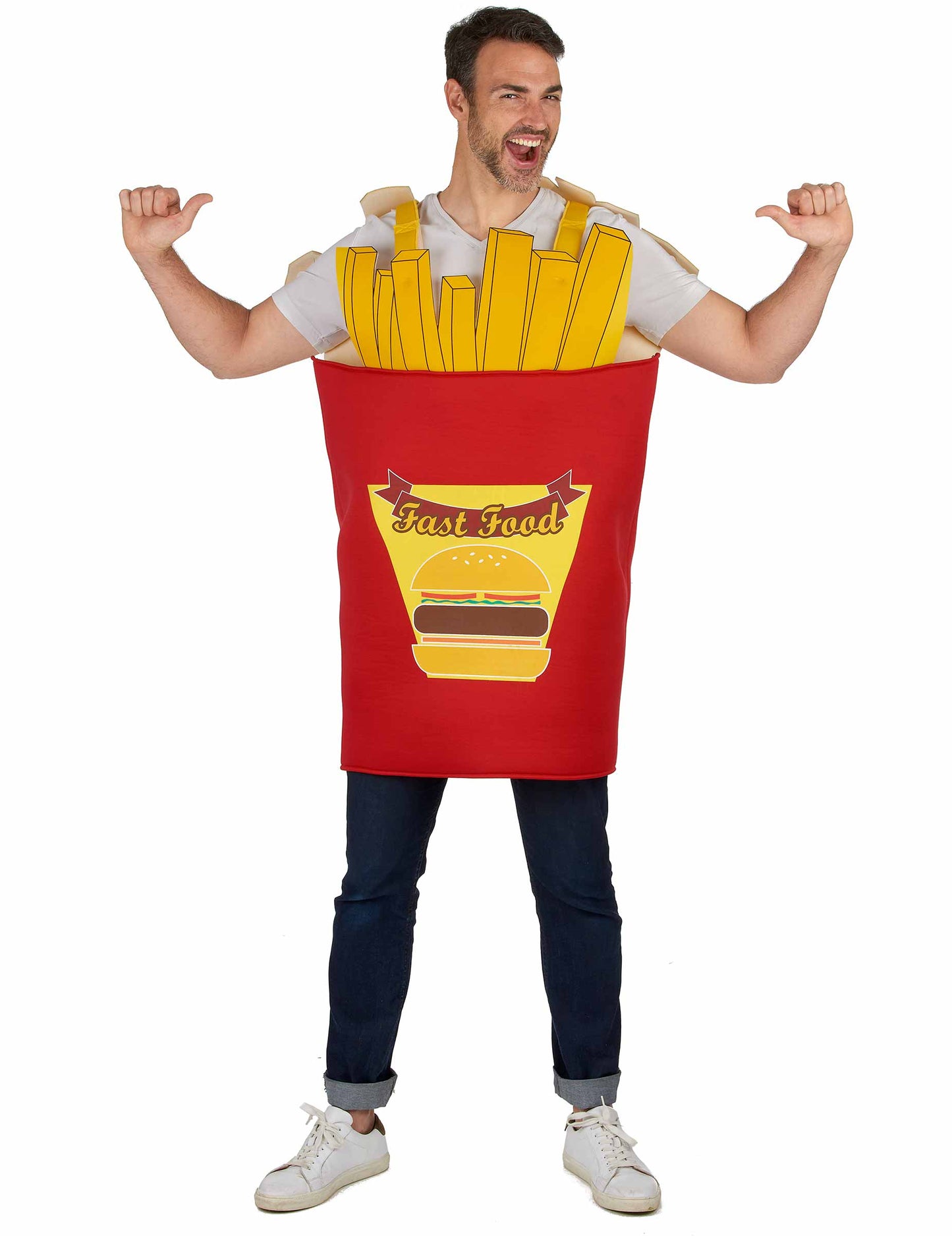 Déguisement Cornet de Frites Adulte