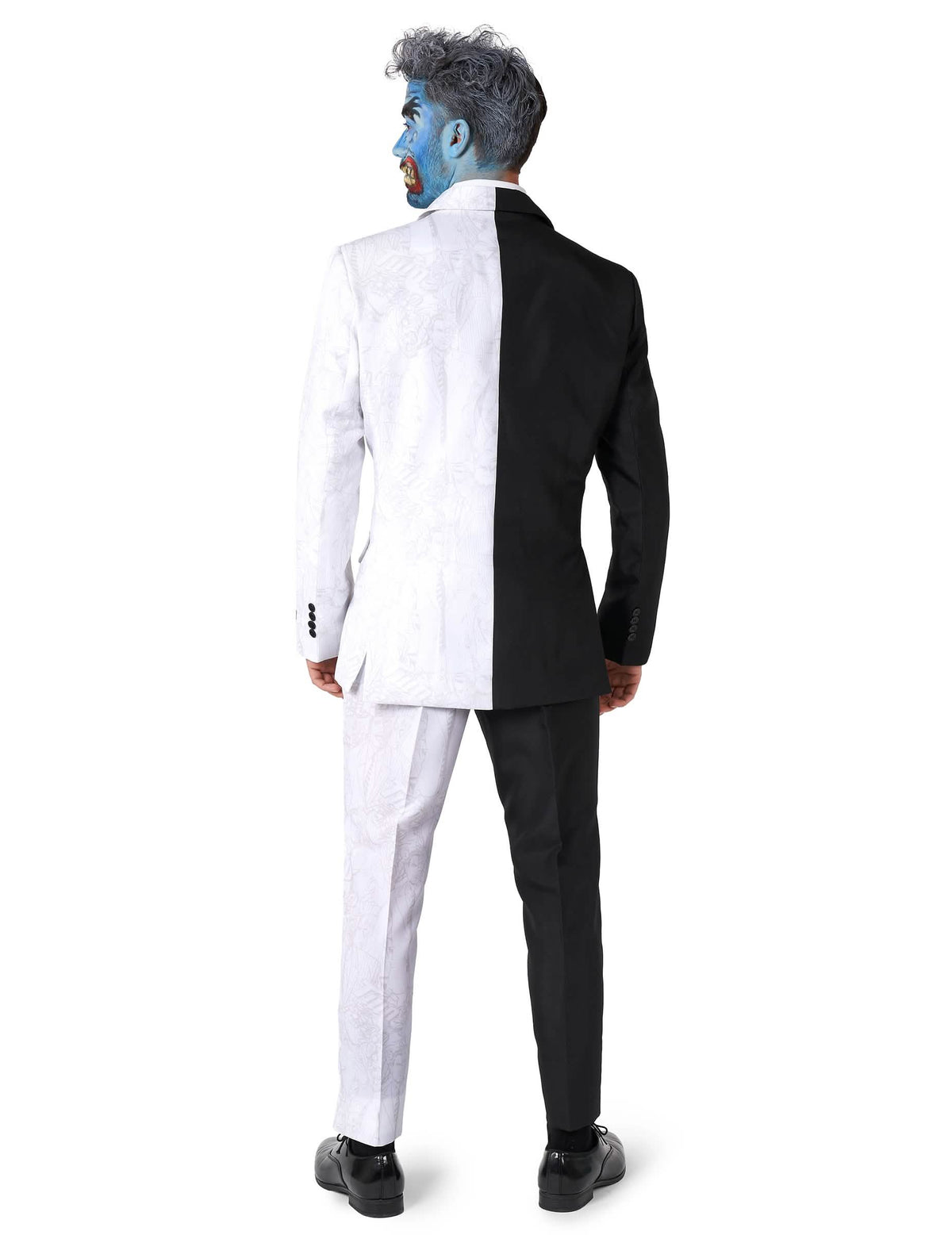 Costume Double Face Suitmeister pour adulte noir et blanc