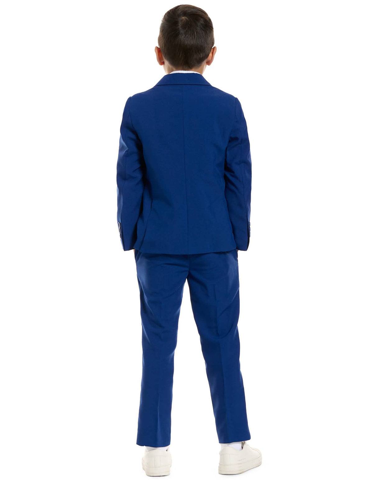 Rückansicht des Kostüms Mr. Marineblau für Kinder