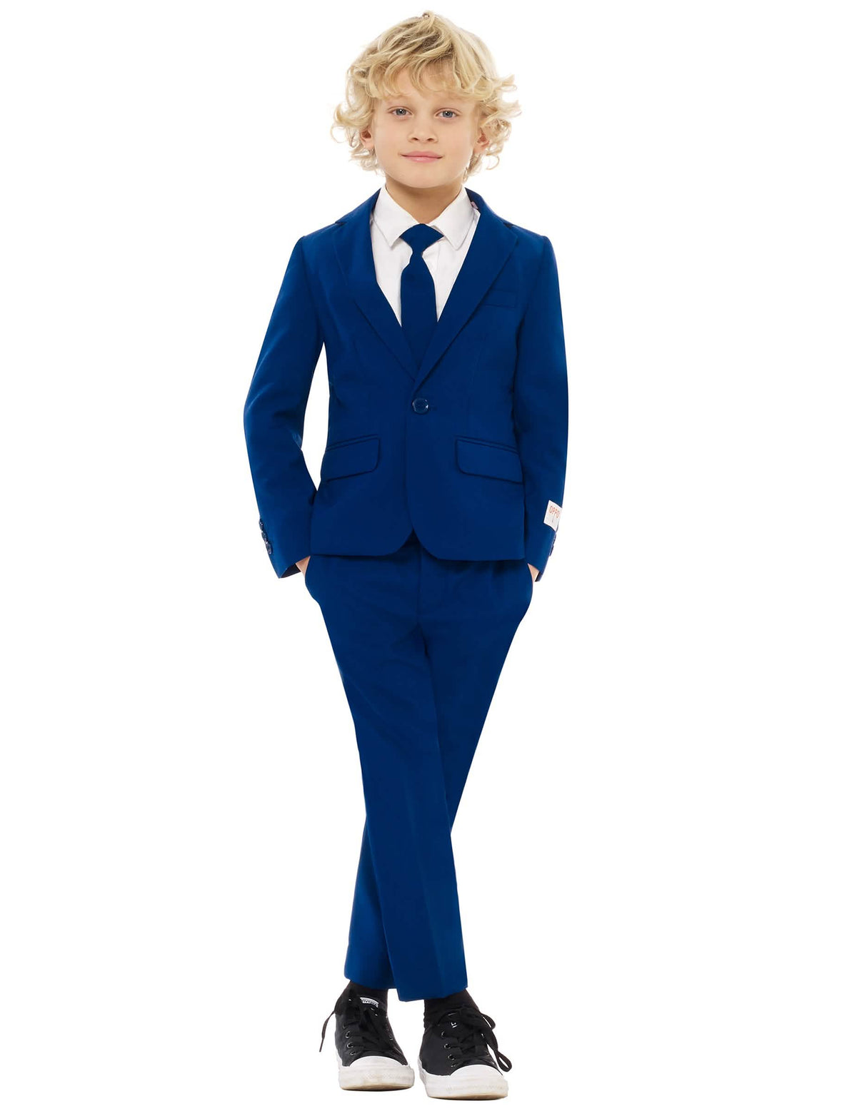 Kostüm Mr. Blau marine für Kinder Blau marine
