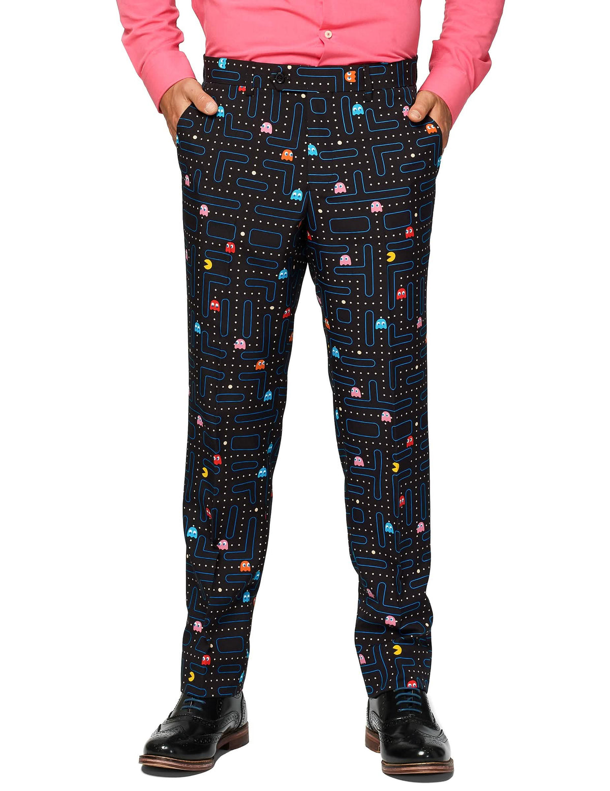 Ansicht der Hose des Mr. Pac-Man-Kostüms für Herren