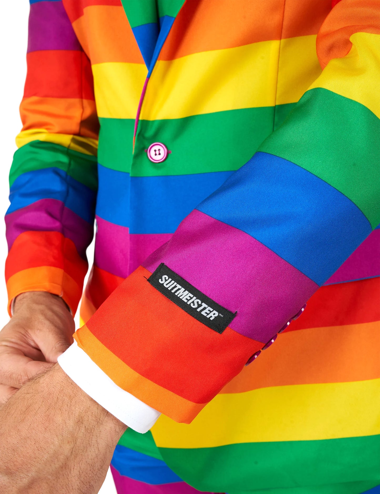 Opposuits™-Herrenanzug Regenbogen bunt