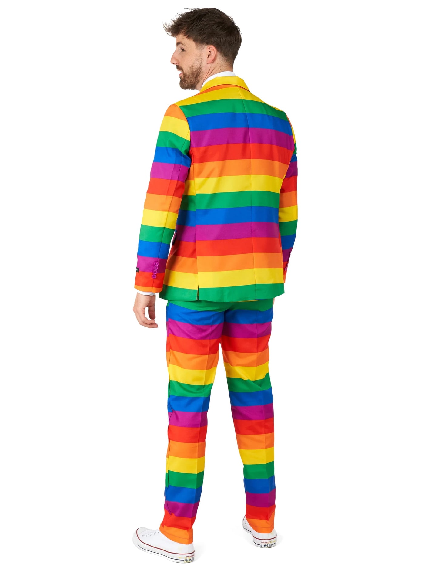 Opposuits™-Herrenanzug Regenbogen bunt