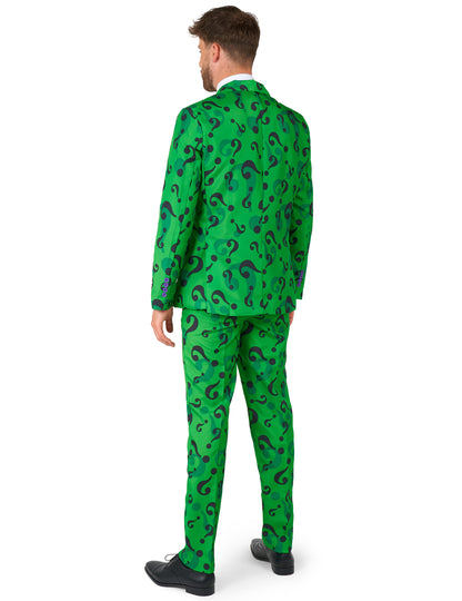 Mr. Riddler™-Suitmeister Herrenanzug grün-schwarz