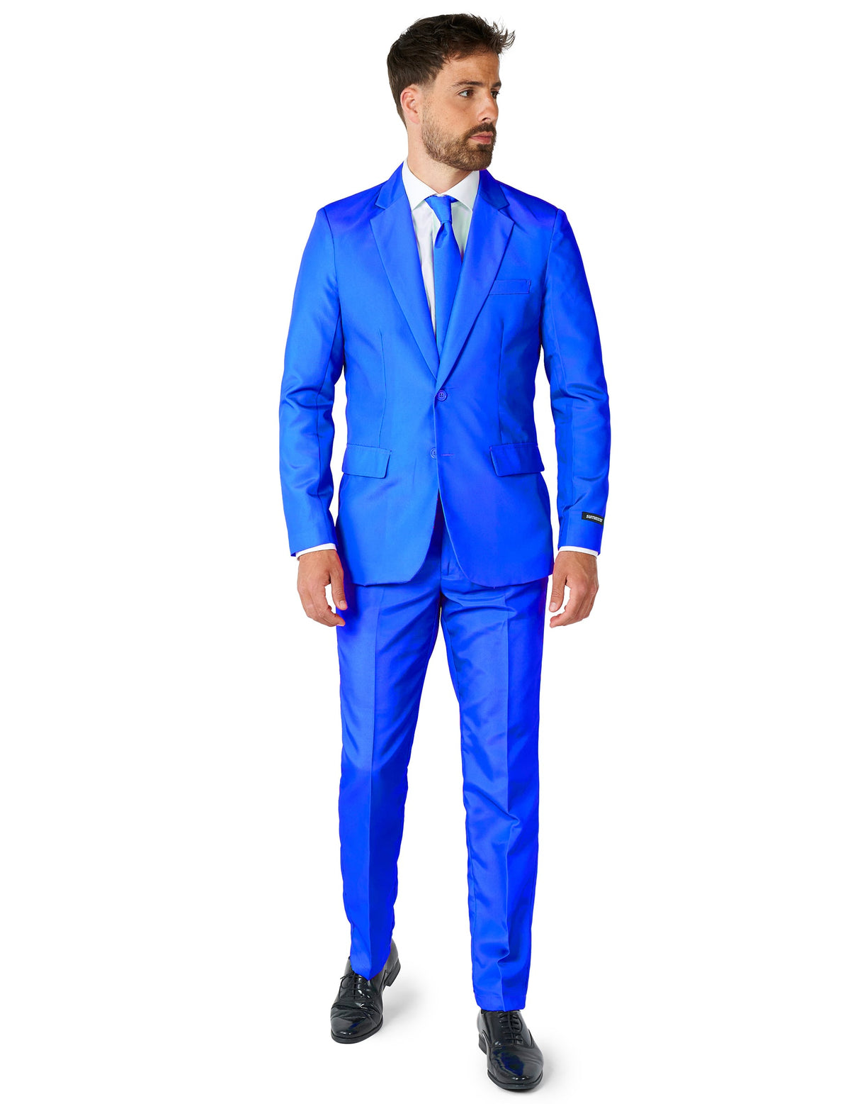 Blauer Herrenanzug Mr. Solid Suitmeister™