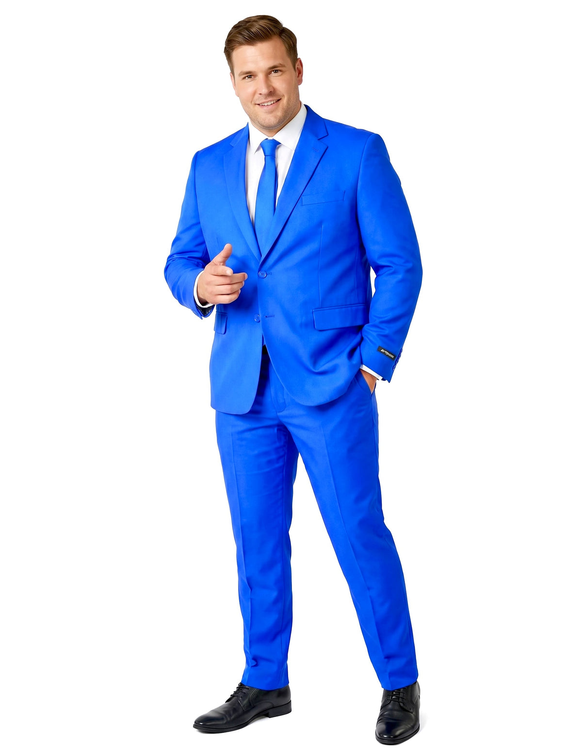 Blauer Herrenanzug Mr. Solid Suitmeister™