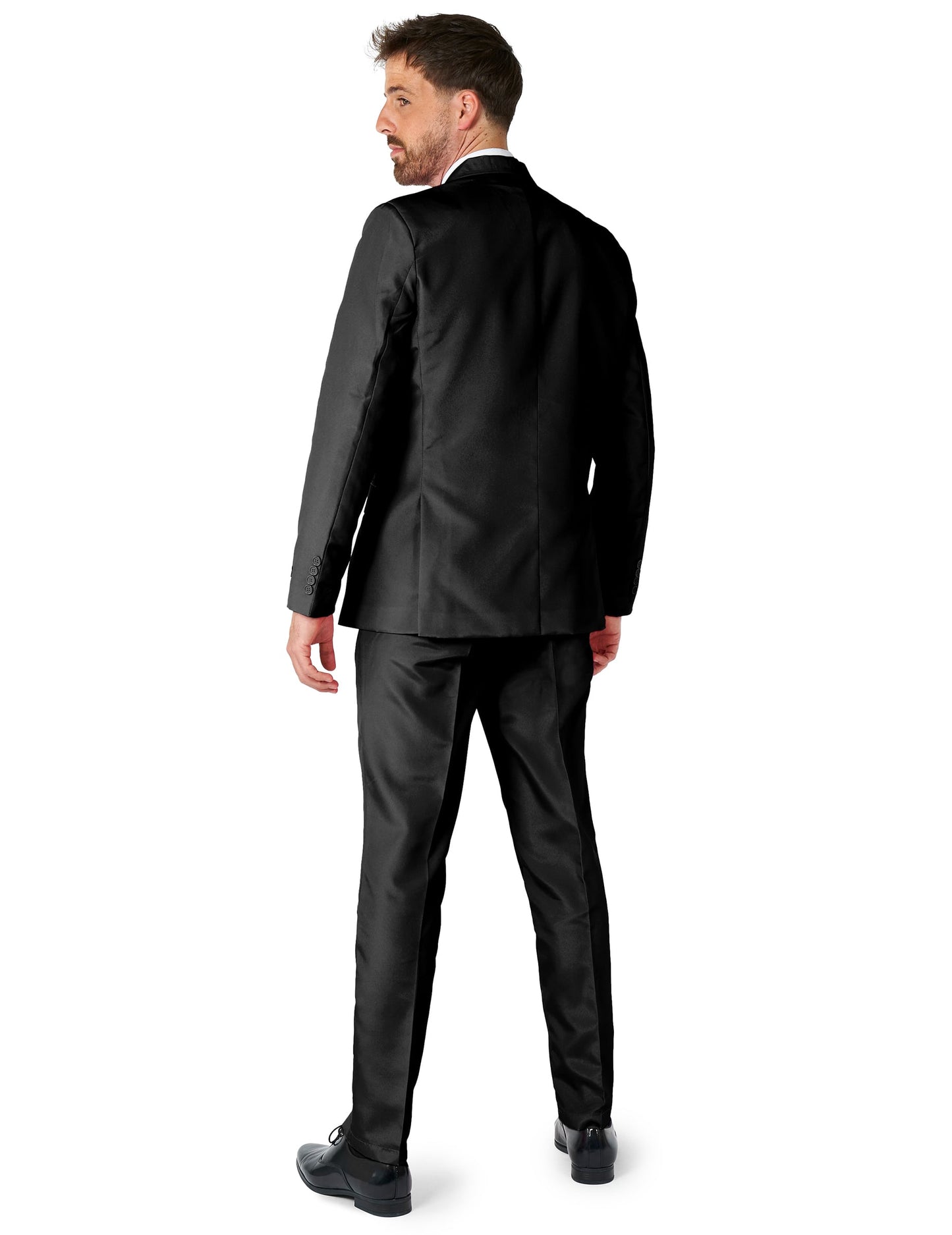 Mr. Black-Solid-Suitmeister™ Herrenanzug schwarz
