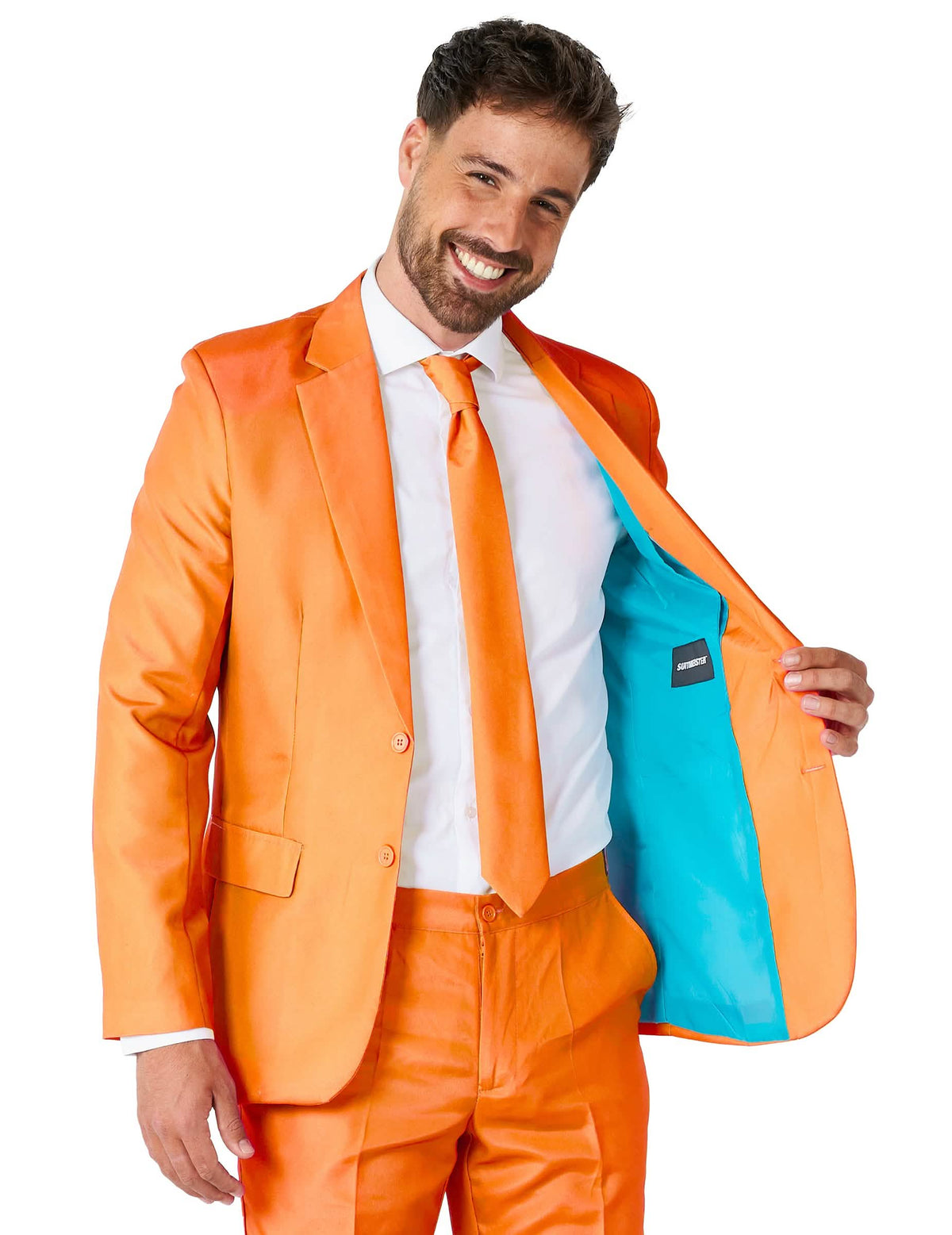 Oranger Herrenanzug Mr. Solid Suitmeister™