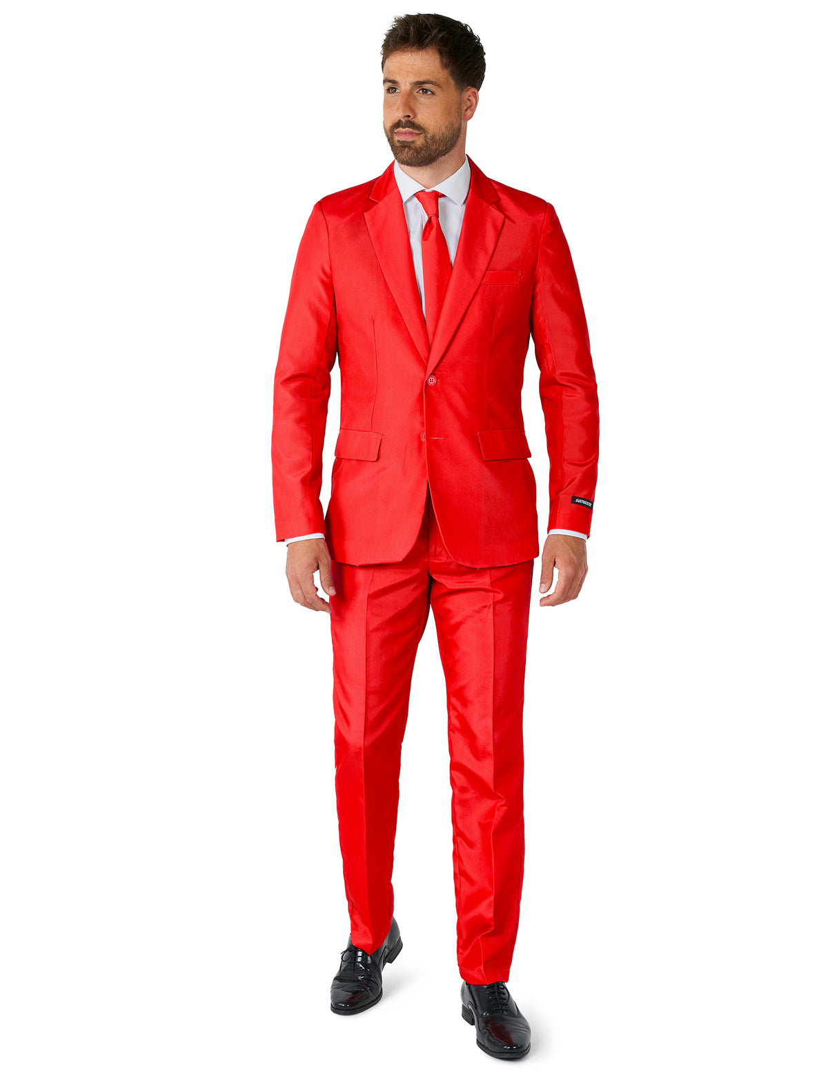 Roter Herrenanzug Mr. Solid Suitmeister™