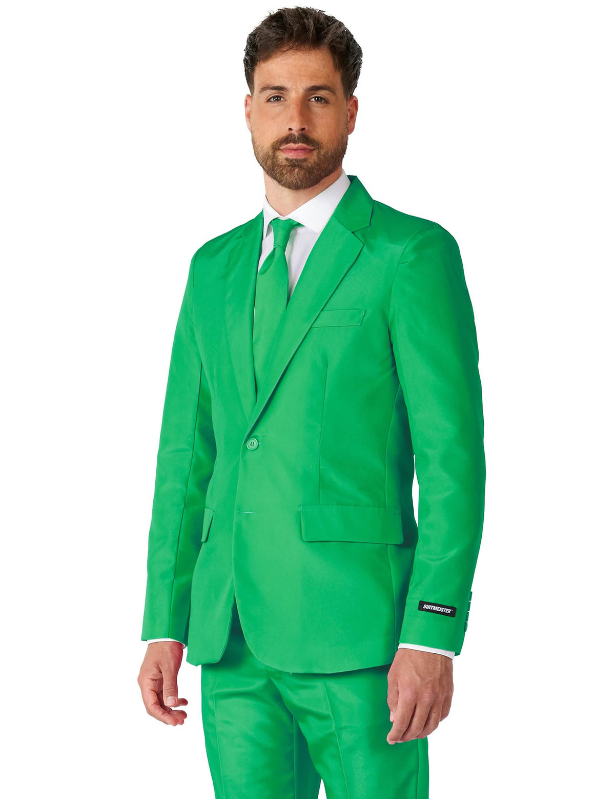 Anzug Mr. Solid Vert für Männer Suitmeister™