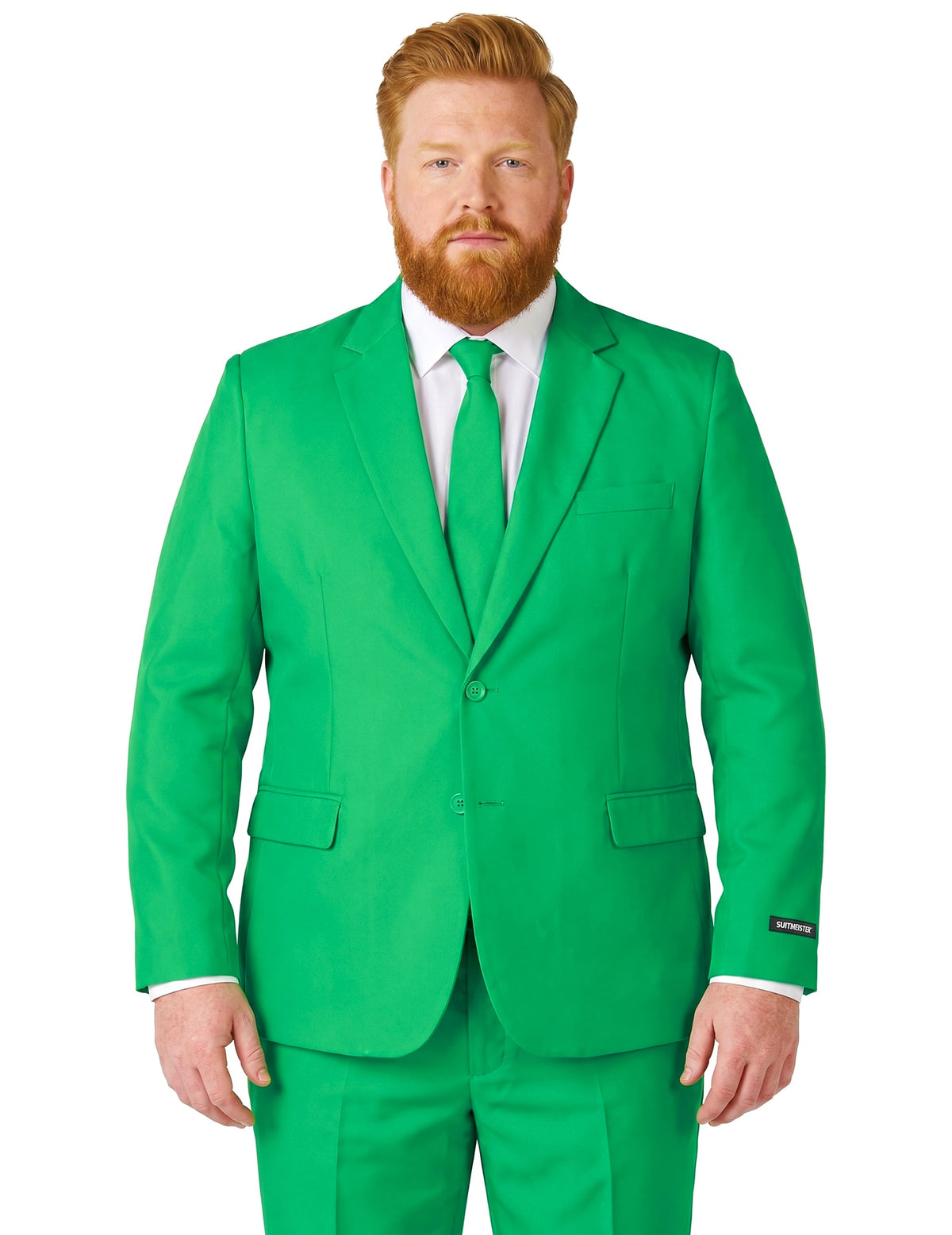 Anzug Mr. Solid Vert für Männer Suitmeister™