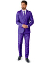 Suitmeister™Anzug Mr Solid violett