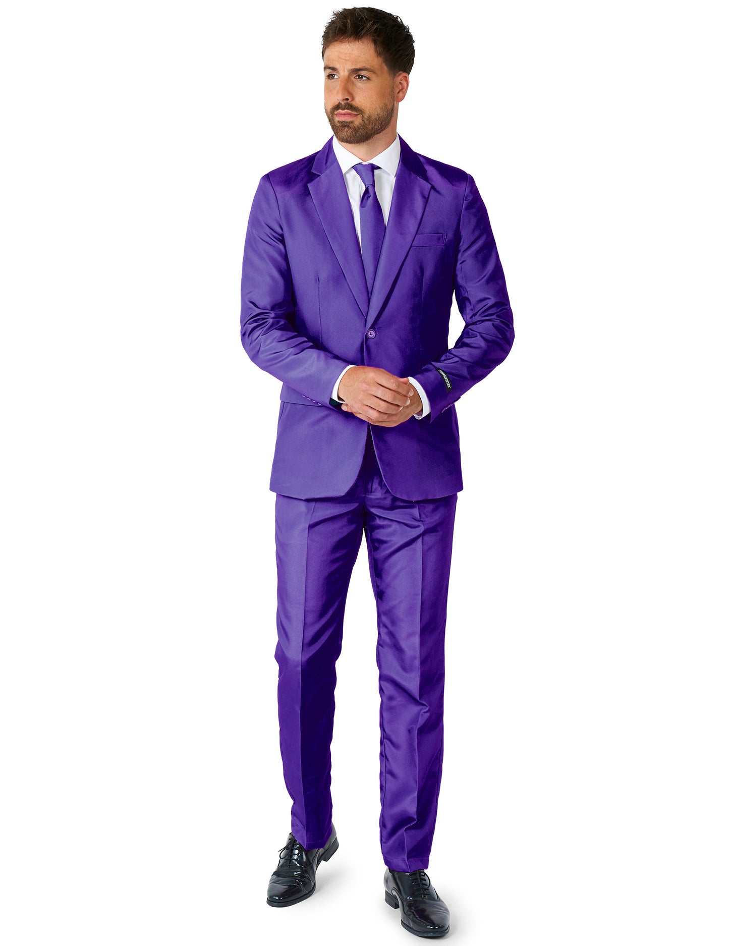 Suitmeister™Anzug Mr Solid violett