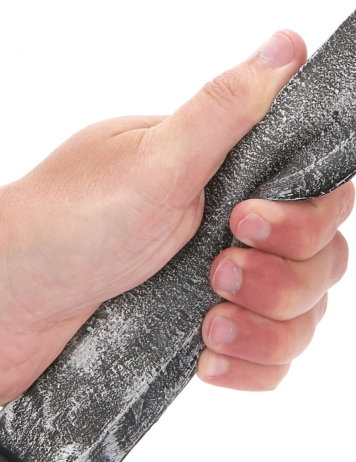 Détail de la flexibilité de la lame du couteau luxe pour adulte