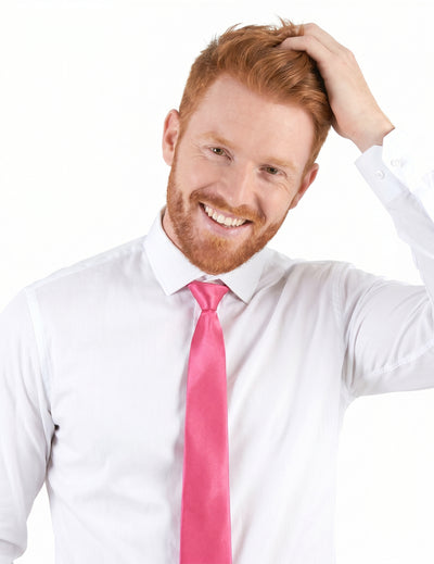 Pinke Krawatte