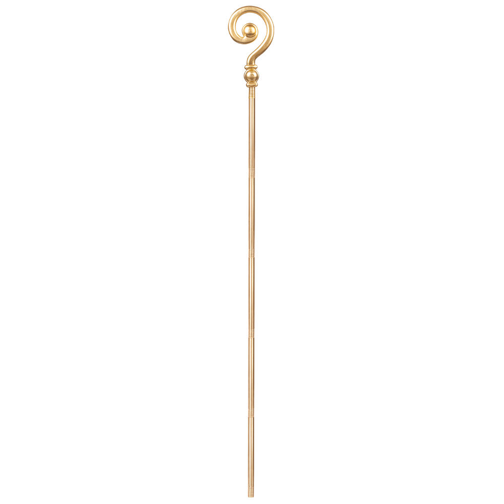 Crosse de Saint Nicolas pour adulte dorée