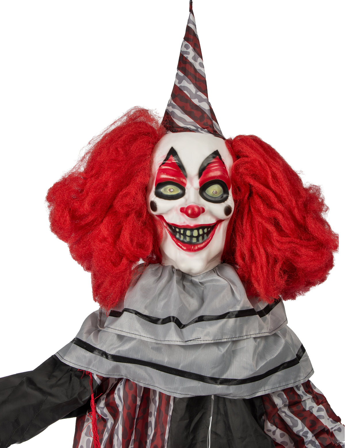Hängende Clown-Animation mit Sound und Bewegung 175 cm