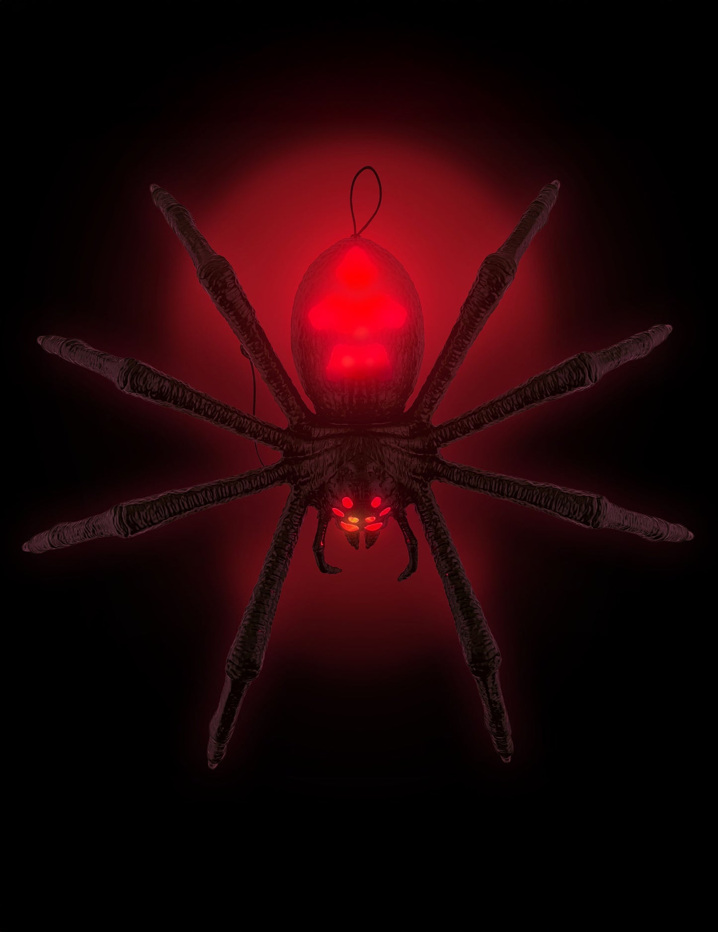 Halloween Dekoration animierte Tarantel 70 x 15 x 42 cm