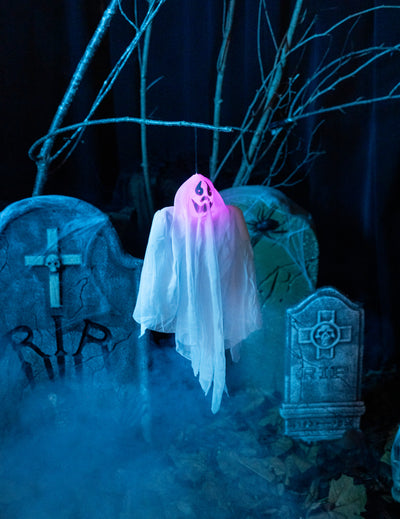 Halloween-Geist mit Leuchteffekt
