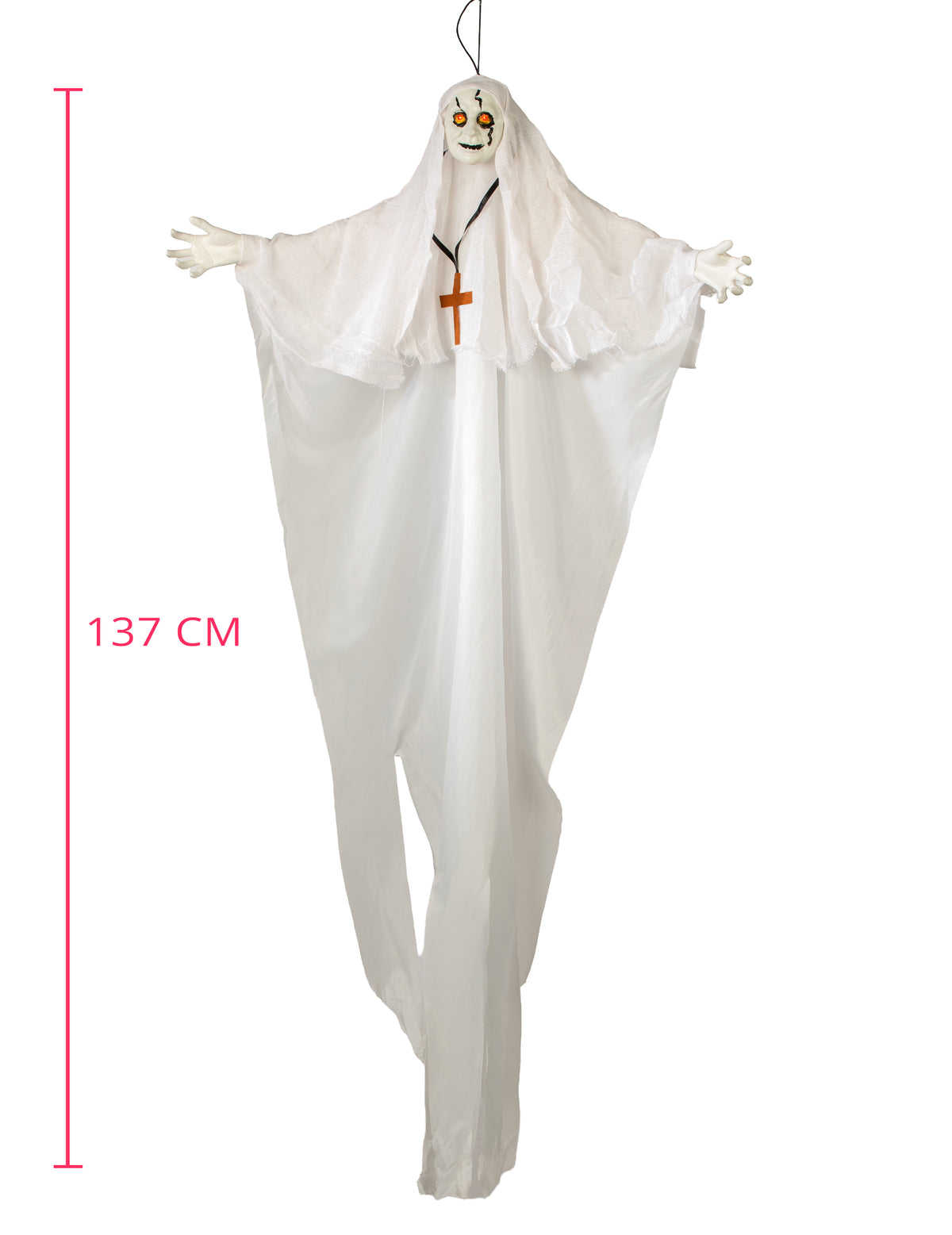 Décoration lumineuse religieuse possédée 137 cm