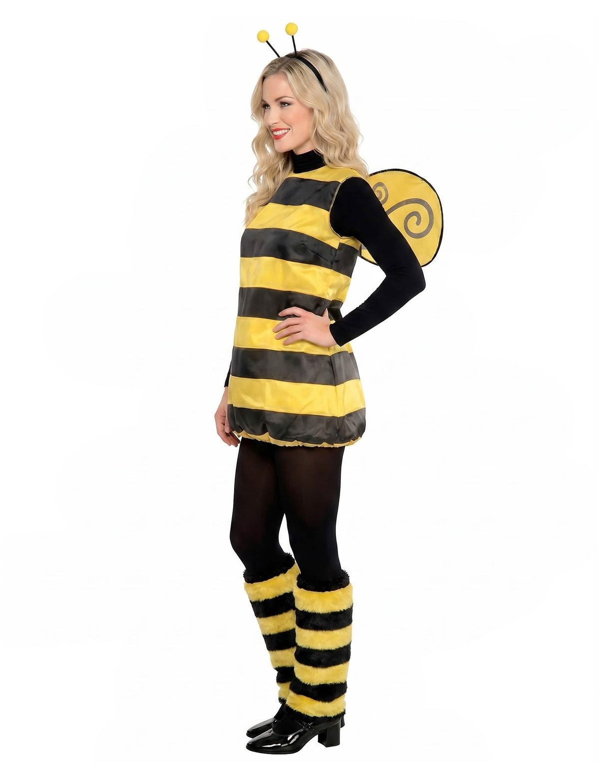 Bienen Kostüm für Damen gelb-schwarz