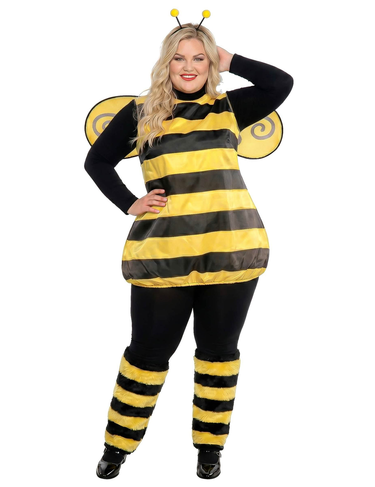 Bienen Kostüm für Damen gelb-schwarz