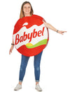 Babybel™-Kostüm in rot für Erwachsene