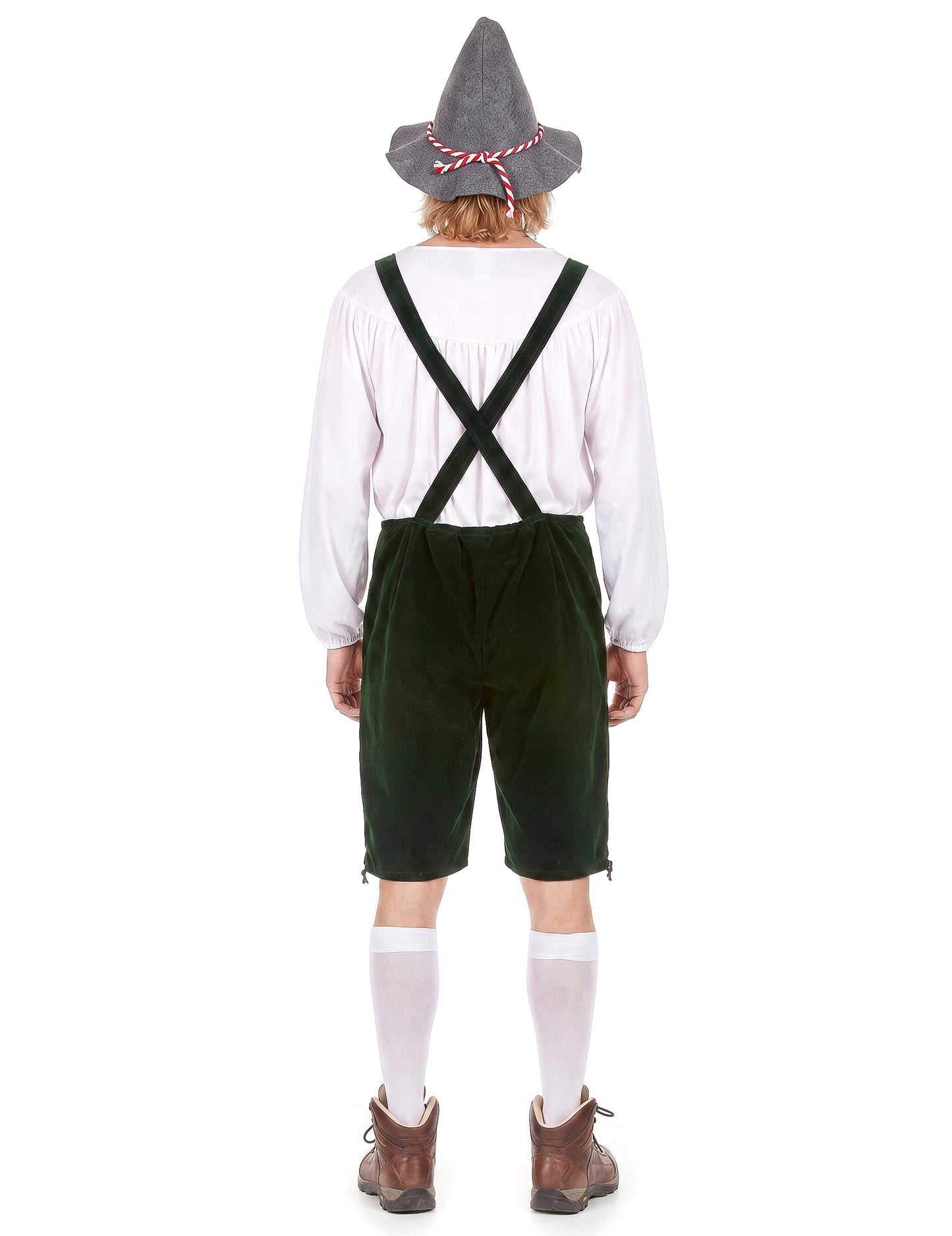 Oktoberfest Lederhose Bayrisch Herrenkostüm grün