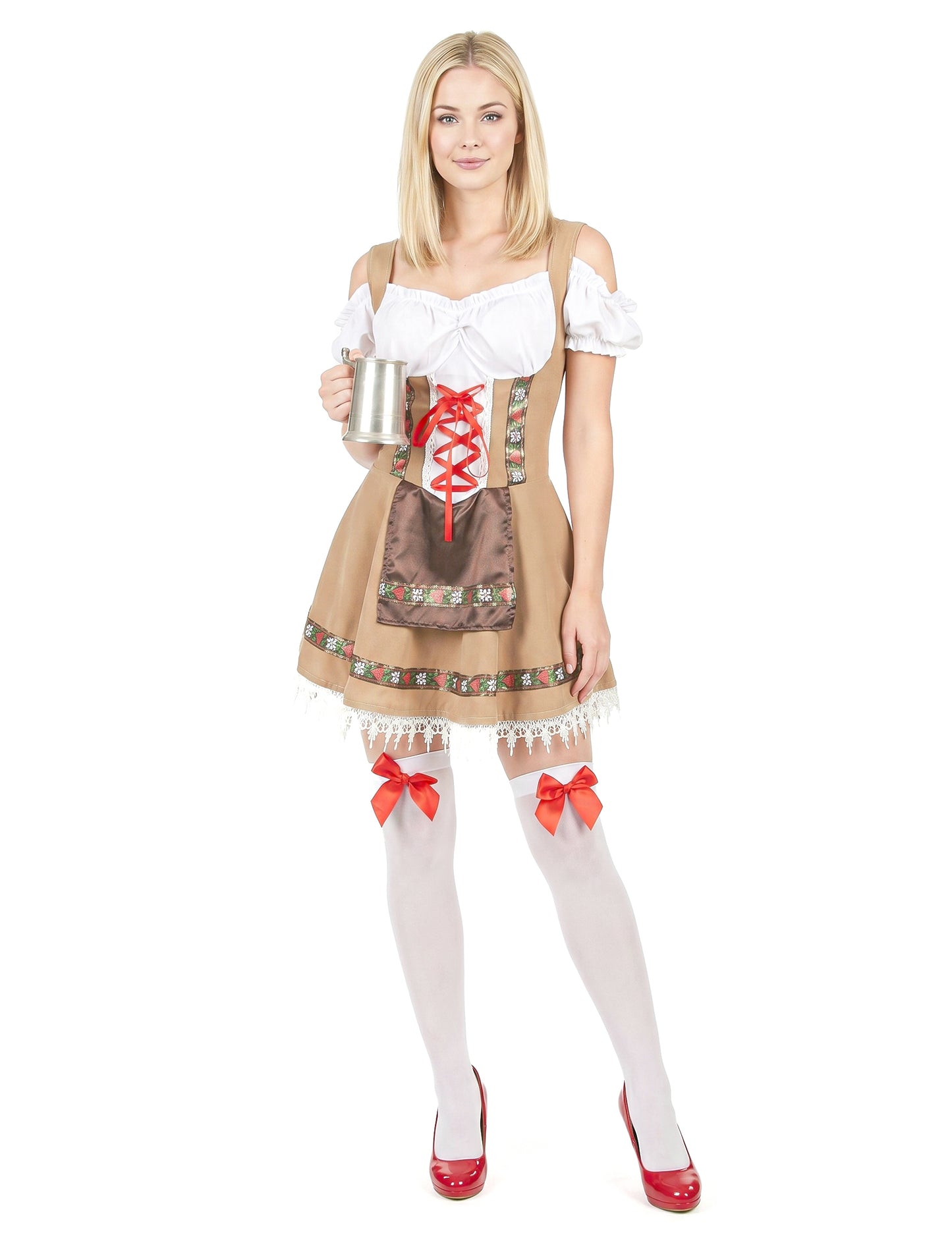 Dirndl Bayerin Kostüm für Damen