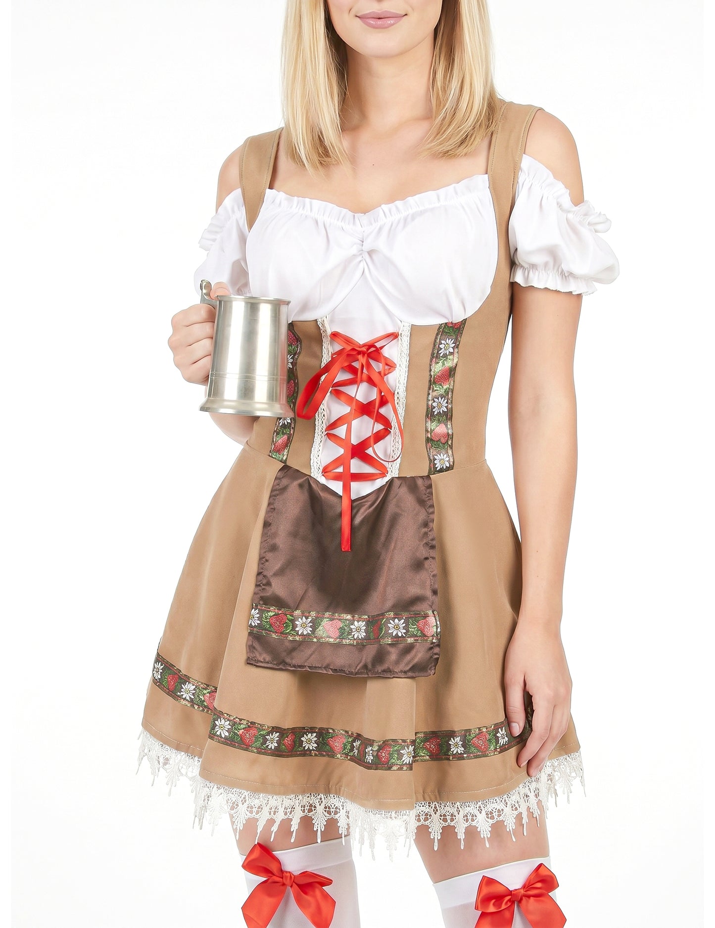 Dirndl Bayerin Kostüm für Damen