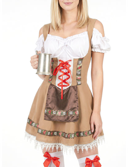 Dirndl Bayerin Kostüm für Damen
