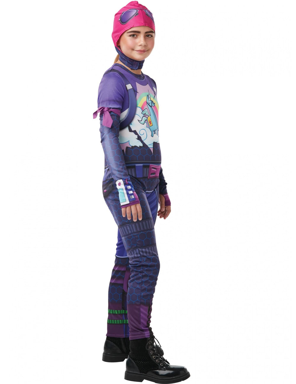 Seitenansicht des Fortnite™-Verkleidung Brite Bomber