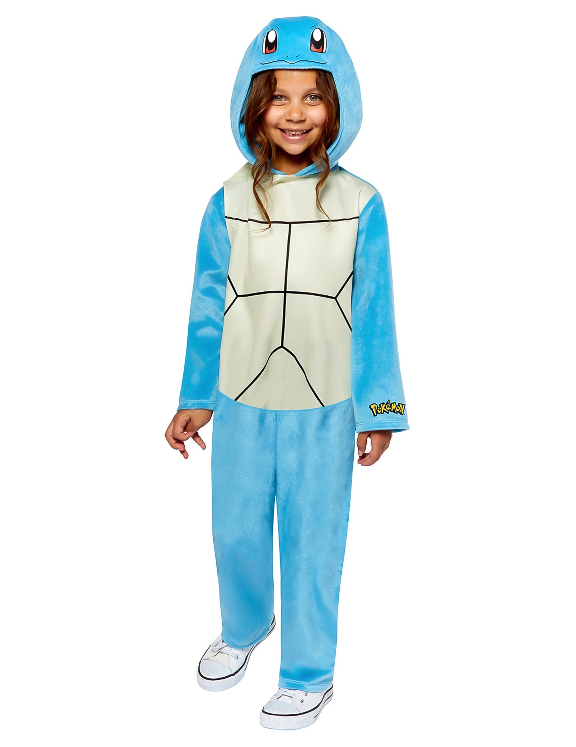 Déguisement Carapuce Pokémon pour enfant bleu avec capuche