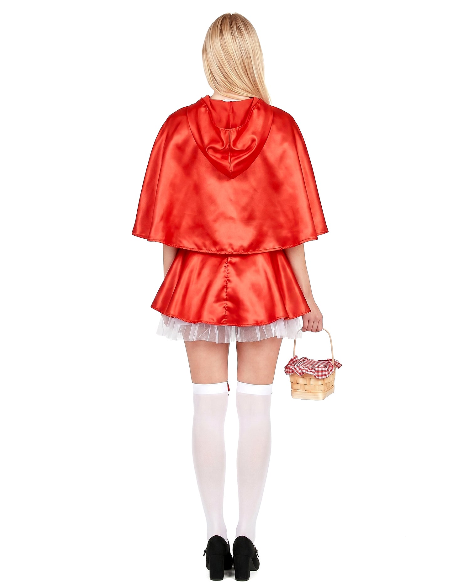 Rotkäppchenkostüm für Damen rot