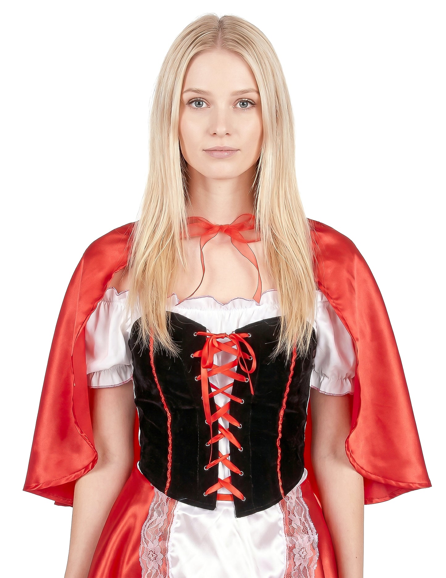 Rotkäppchenkostüm für Damen rot