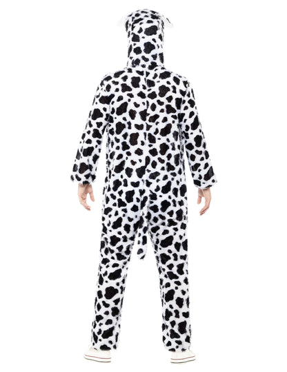 Vue de dos du déguisement de chien dalmatien pour adulte