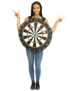 Déguisement cible de fléchettes avec 3 balles scratch pour adulte multicolore
