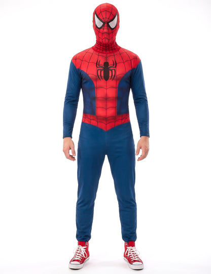 Spidermann™ Kostüm für Herren rot-blau