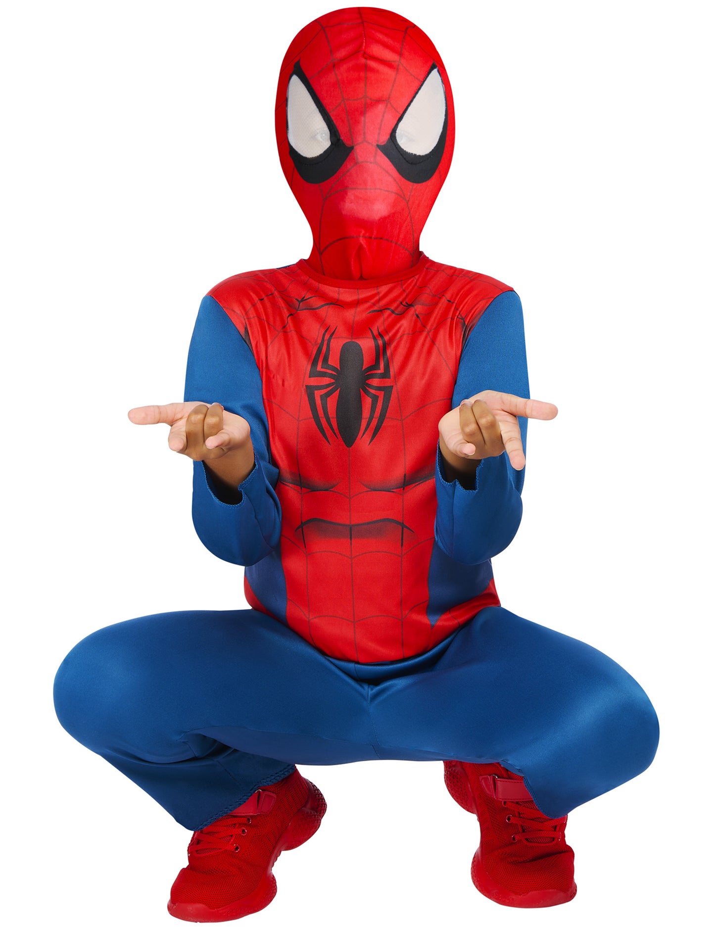 Spiderman™-Lizenzkostüm für Kinder rot-blau