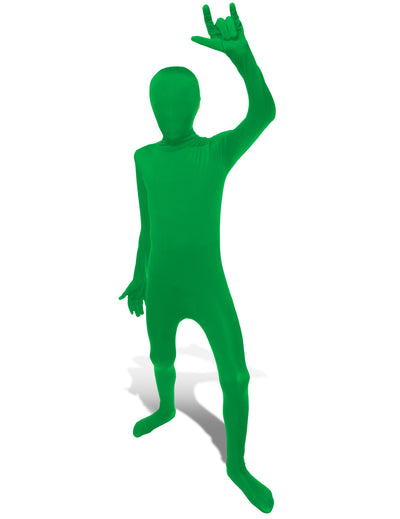 Grünes Morphsuit-Kostüm für Kinder