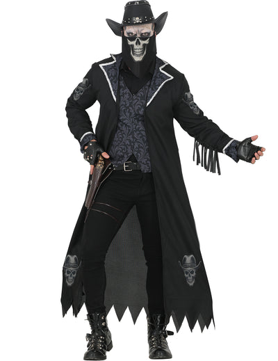 HerrenkostÃ¼m Gothik Cowboy schwarz