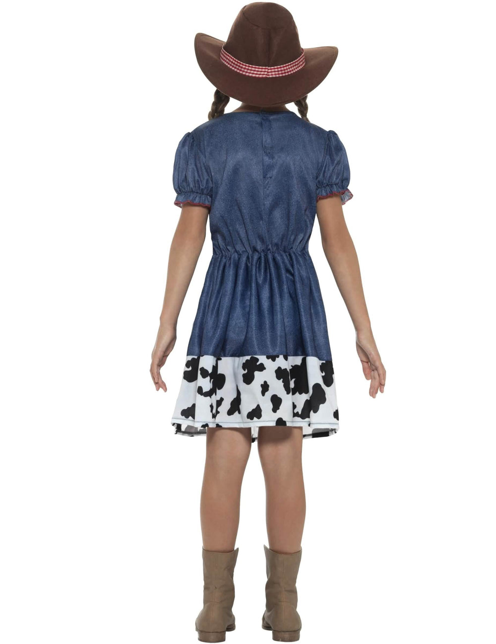 Rückenansicht des texanischen Cowgirl-Kostüms