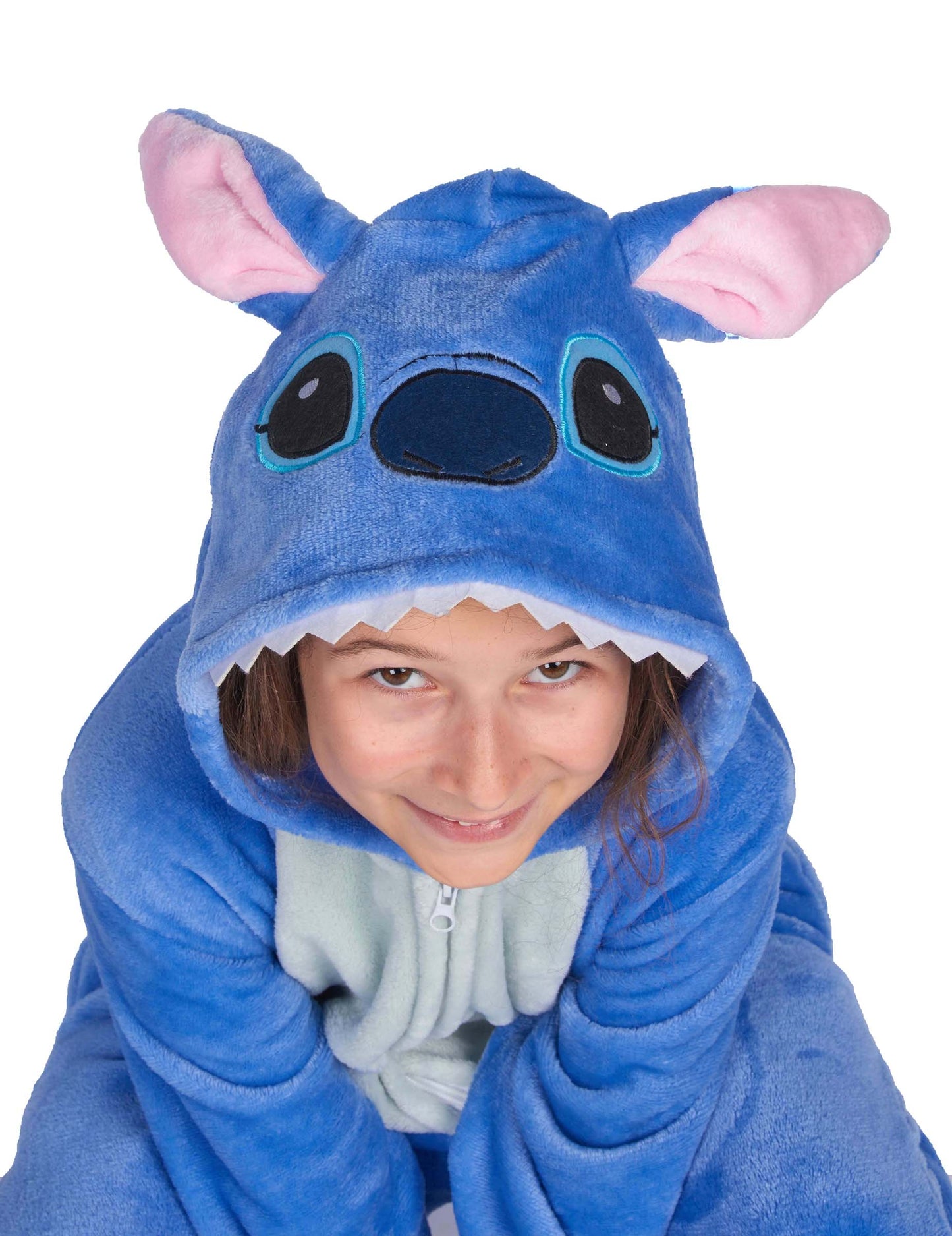 Blaues Alien-Kreaturenkostüm für Kinder