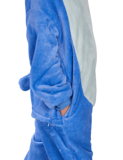 Blaues Alien-Kreaturenkostüm für Kinder