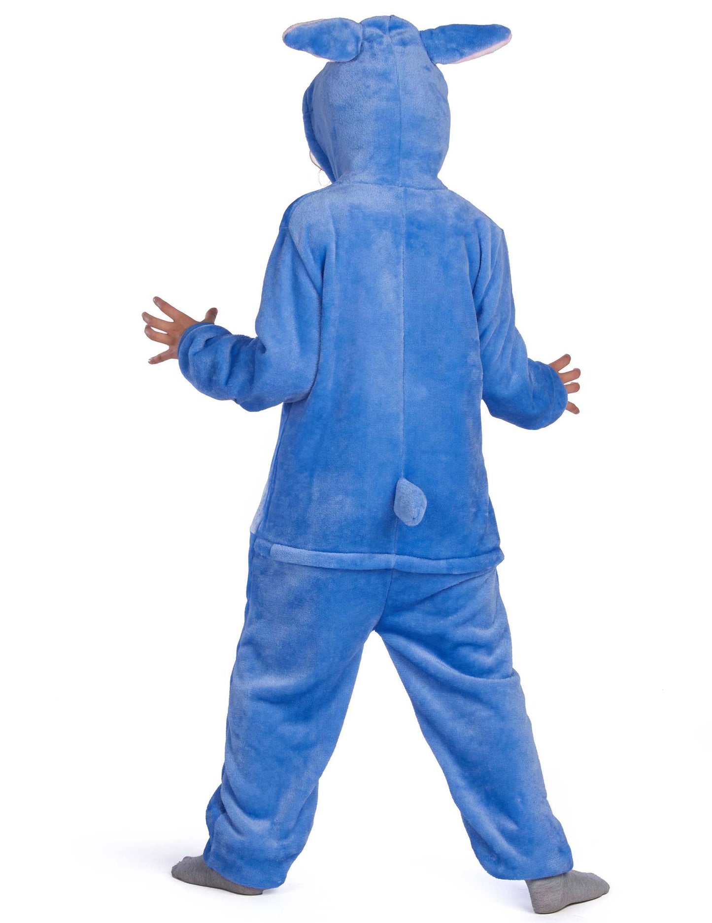 Blaues Alien-Kreaturenkostüm für Kinder