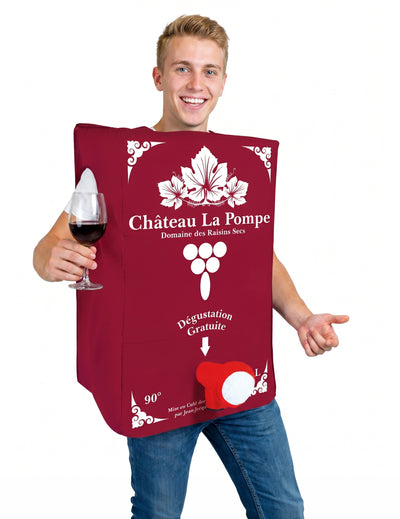 Weinwürfel-Kostüm